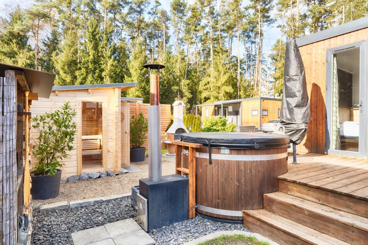 Mobilheim Am Murner See - Private Sauna + Privater Badezuber Ваккерсдорф Екстер'єр фото